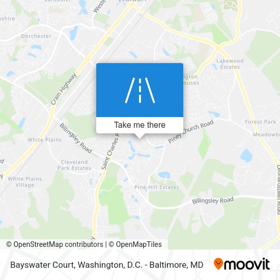 Bayswater Court map