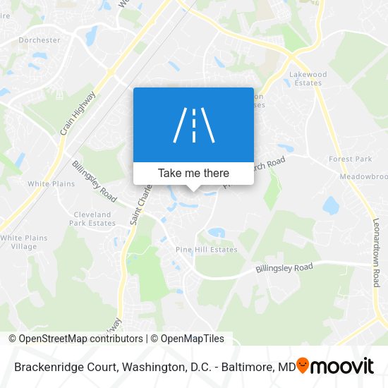 Brackenridge Court map