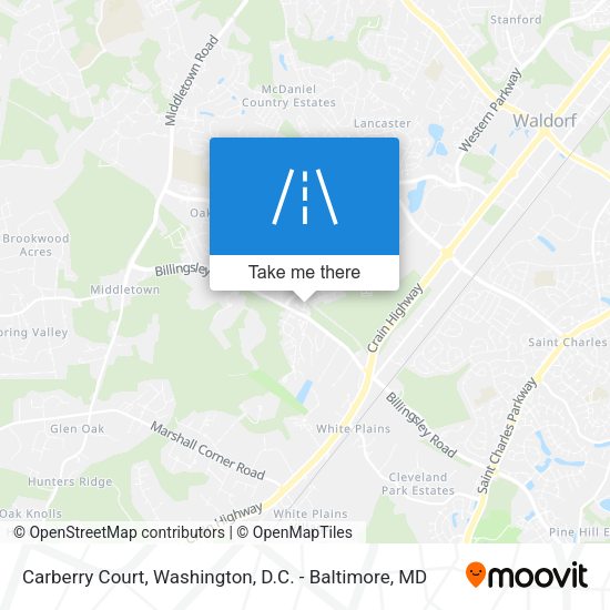 Carberry Court map