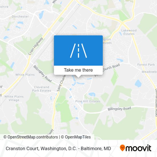 Cranston Court map