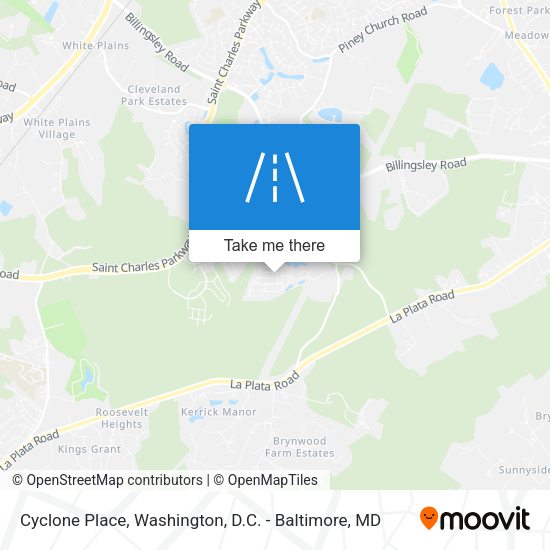 Cyclone Place map