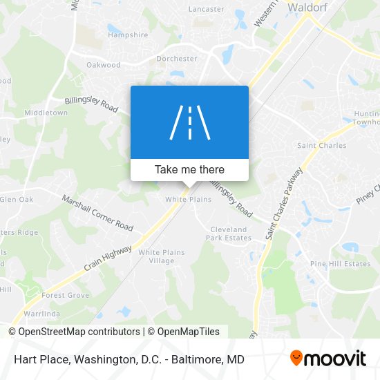 Mapa de Hart Place