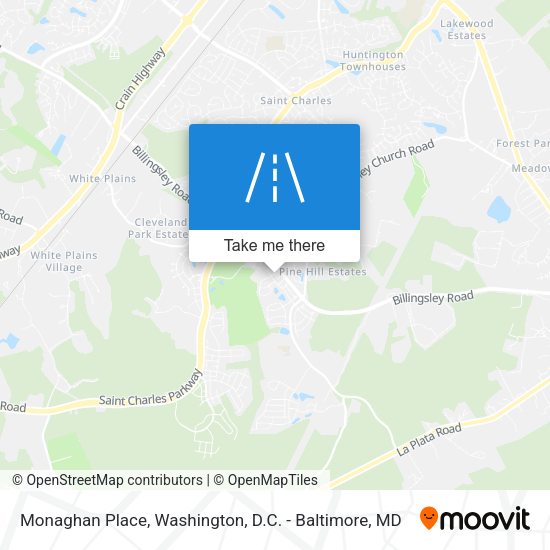Mapa de Monaghan Place