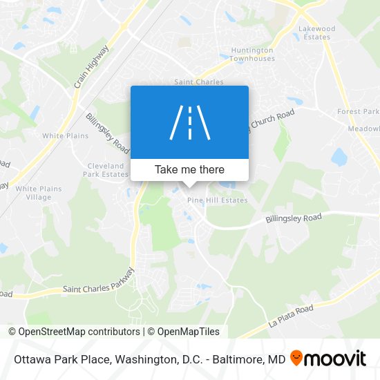 Ottawa Park Place map