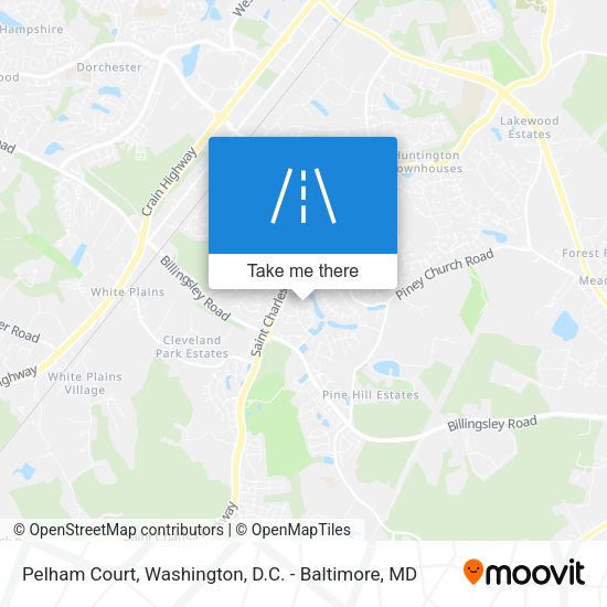 Pelham Court map