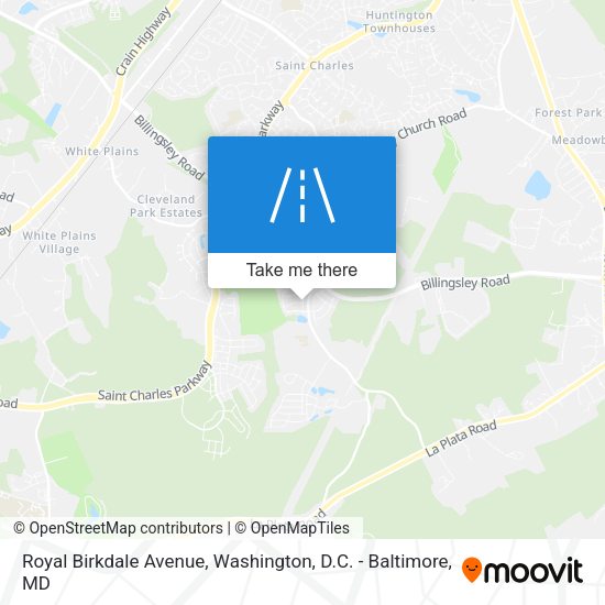 Mapa de Royal Birkdale Avenue