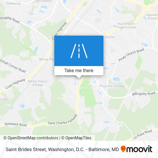 Mapa de Saint Brides Street