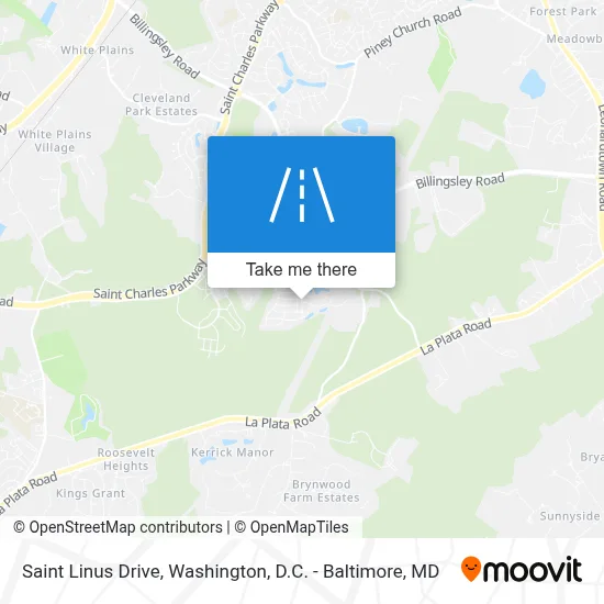 Saint Linus Drive map