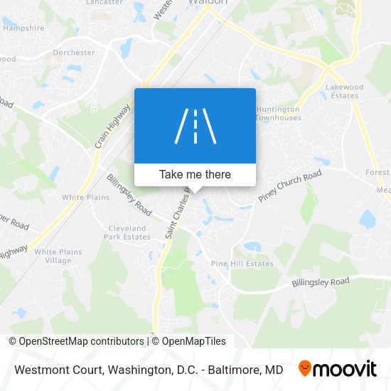 Mapa de Westmont Court