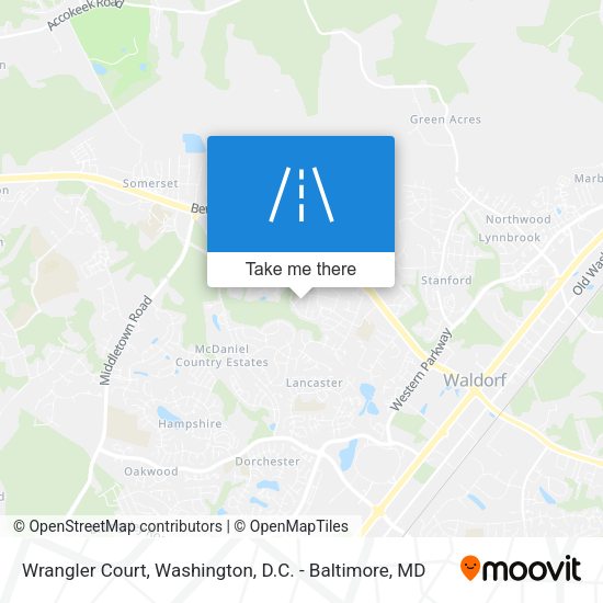 Mapa de Wrangler Court