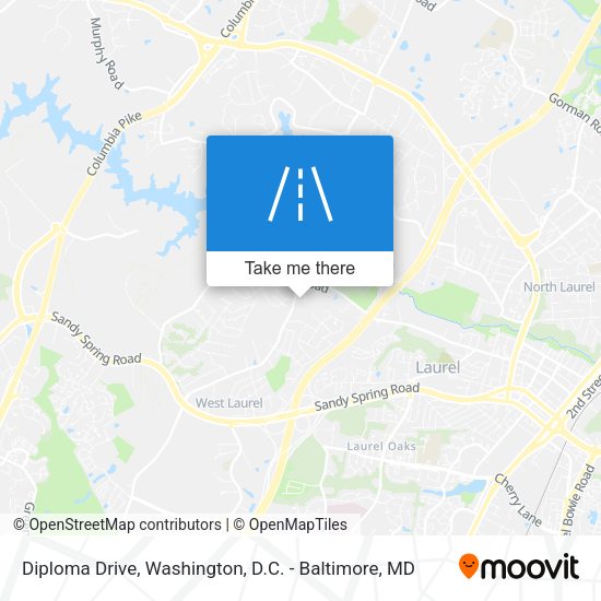Diploma Drive map