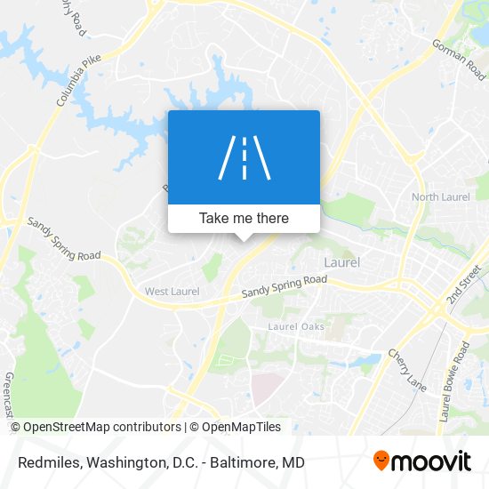 Redmiles map