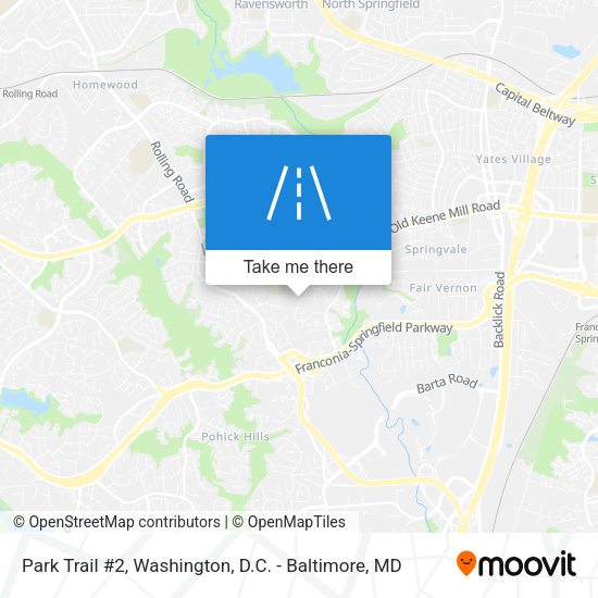 Park Trail #2 map