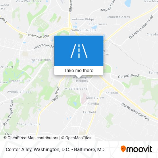 Center Alley map