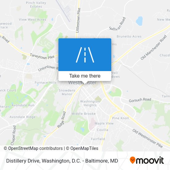 Mapa de Distillery Drive
