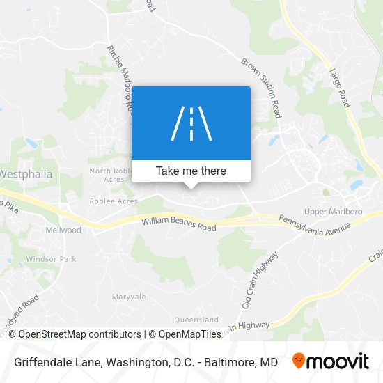 Mapa de Griffendale Lane