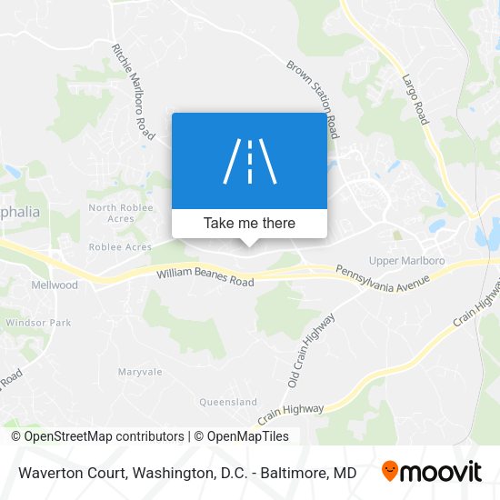 Waverton Court map