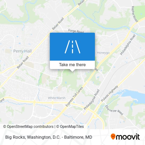 Big Rocks map