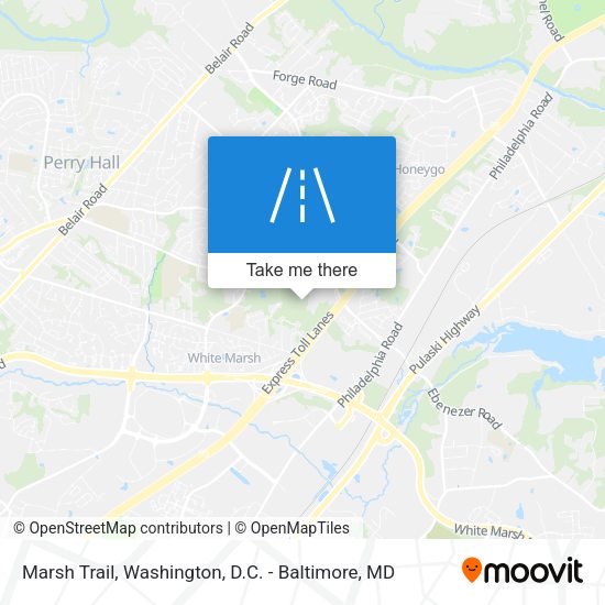 Marsh Trail map