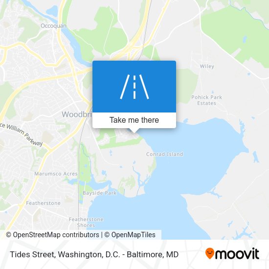 Tides Street map