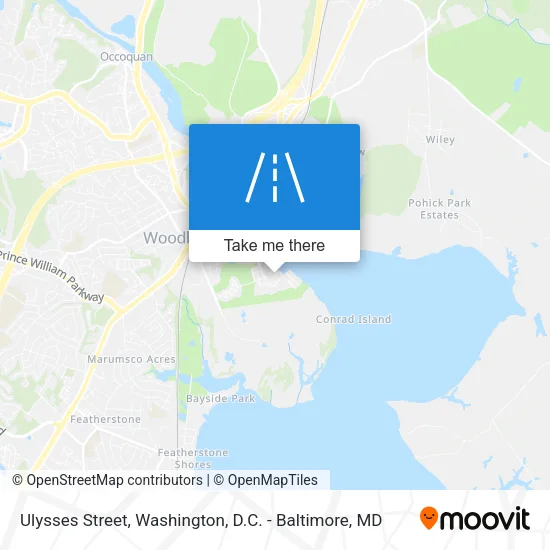 Ulysses Street map
