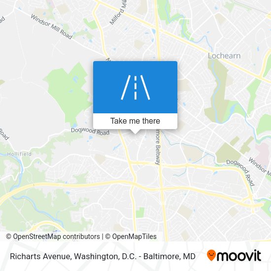 Mapa de Richarts Avenue