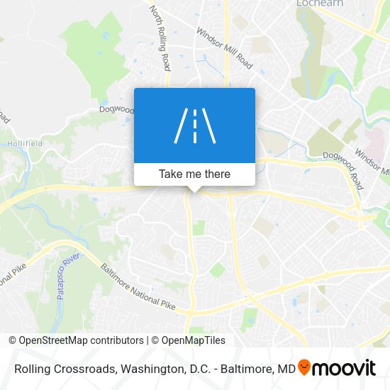Mapa de Rolling Crossroads