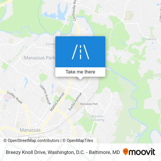 Mapa de Breezy Knoll Drive