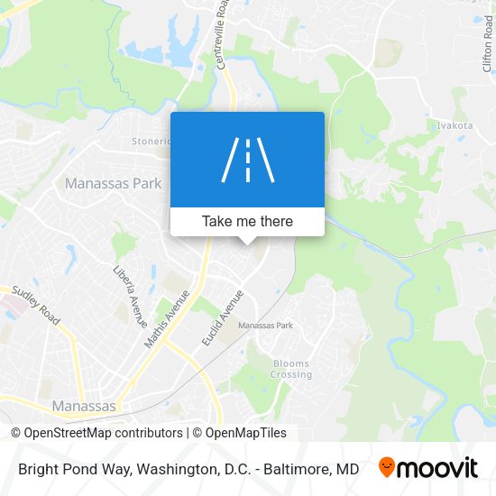 Mapa de Bright Pond Way