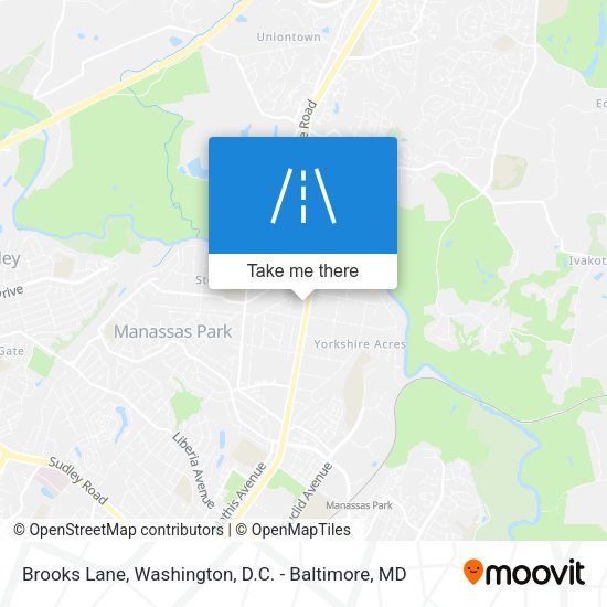Brooks Lane map