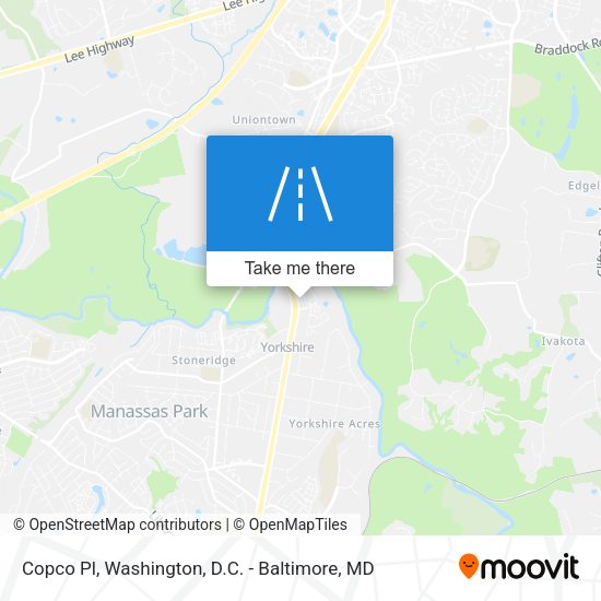 Copco Pl map
