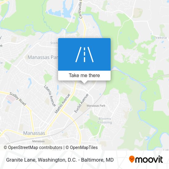 Mapa de Granite Lane