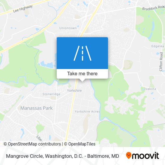 Mangrove Circle map