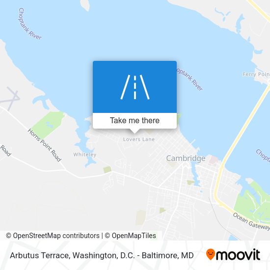 Arbutus Terrace map