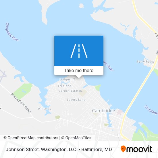 Johnson Street map