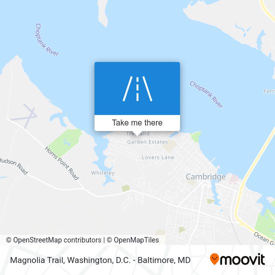 Magnolia Trail map