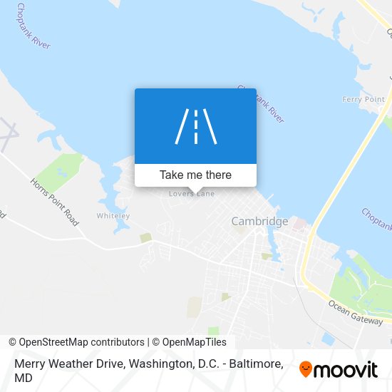 Merry Weather Drive map