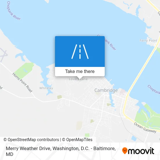 Merry Weather Drive map