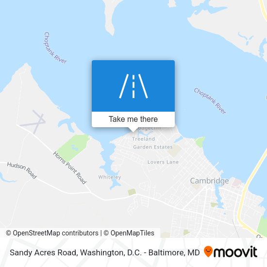 Mapa de Sandy Acres Road