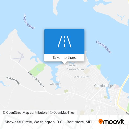 Shawnee Circle map