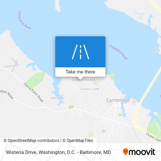 Wisteria Drive map