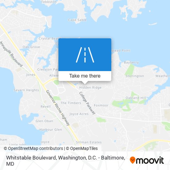 Whitstable Boulevard map