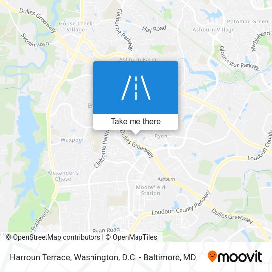 Harroun Terrace map