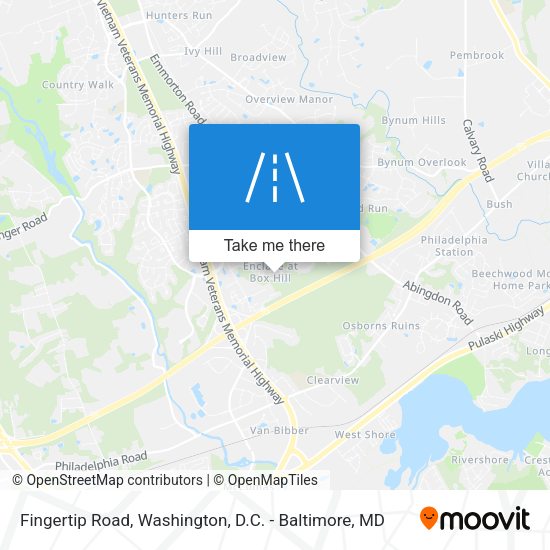 Fingertip Road map