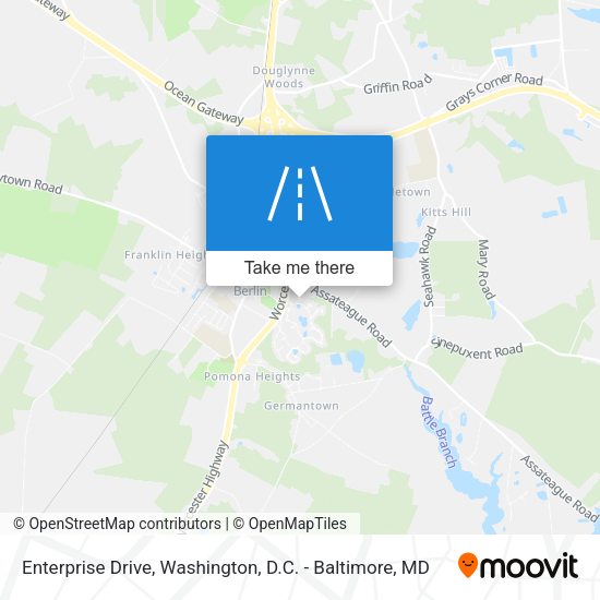 Enterprise Drive map