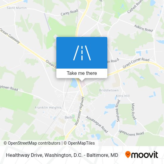 Mapa de Healthway Drive