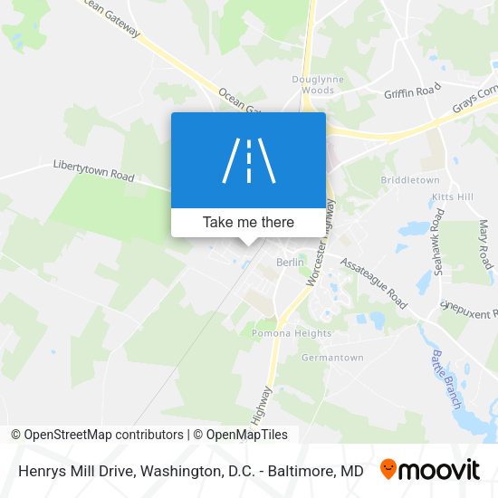 Mapa de Henrys Mill Drive