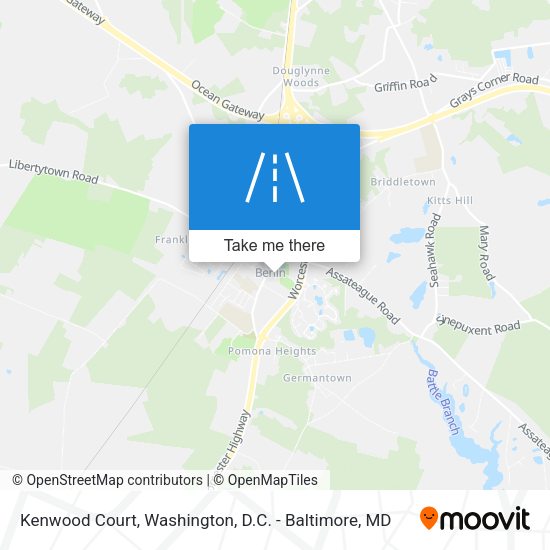 Mapa de Kenwood Court