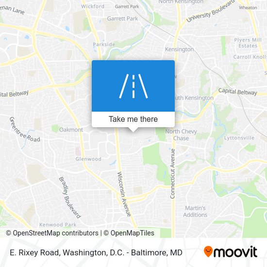 Mapa de E. Rixey Road