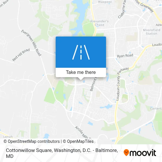 Cottonwillow Square map